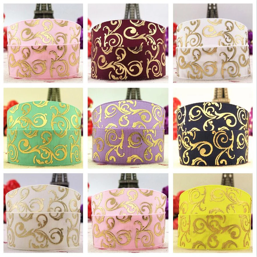 22mm new gold tao ribbon cartoon ribbon gift wrap festival decoration DIY hair accessories bow 10 yards Grosgrain ribbons
22mm new gold tao ribbon cartoon ribbon gift wrap festival decoration DIY hair accessories bow 10 yards Grosgrain ribbons
