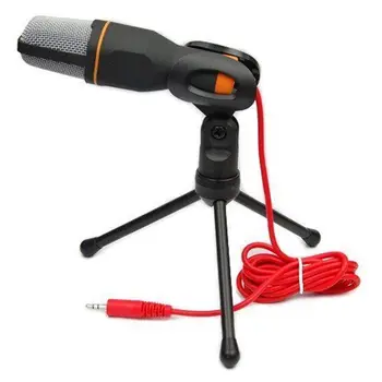 Computer voice microphone with stand phone sing professional microphone K song cable condenser
Computer voice microphone with stand phone sing professional microphone K song cable condenser