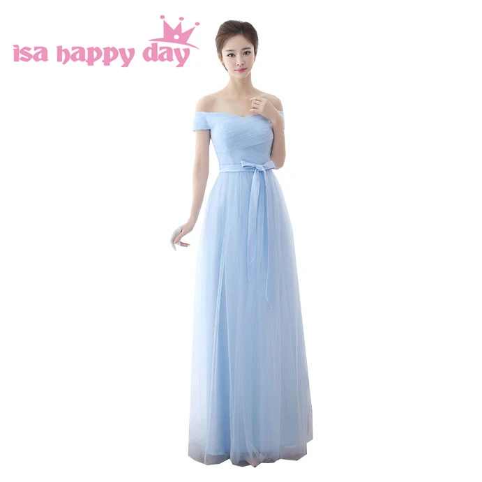 new arrivals woman sexy plus size floor length tulle sky blue v neck fitted gown modest prom dress 2019 long with sleeves W3438
new arrivals woman sexy plus size floor length tulle sky blue v neck fitted gown modest prom dress 2019 long with sleeves W3438