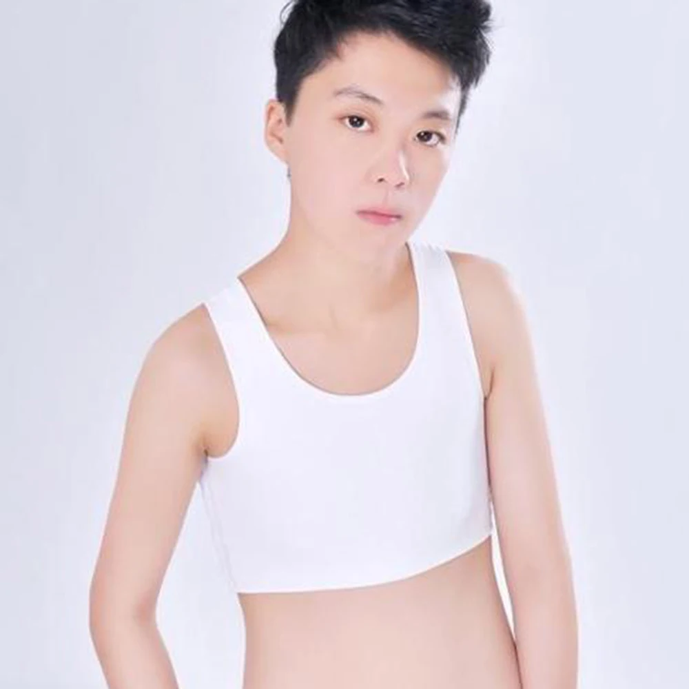 2018 Breathable Buckle Short Chest Breast Binder Tran Vest Casual Shapers Tops Black and White Short Corset Tee Tops
2018 Breathable Buckle Short Chest Breast Binder Tran Vest Casual Shapers Tops Black and White Short Corset Tee Tops