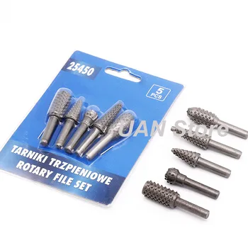 5pcs/set Electric Rotary Files Set RASPs File Cutter Wood Rake Carving Knife Grinding Head Woodworking Tools
5pcs/set Electric Rotary Files Set RASPs File Cutter Wood Rake Carving Knife Grinding Head Woodworking Tools