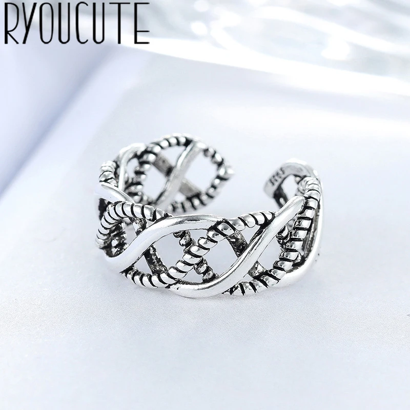 Punk Retro Real 925 Sterling Silver Hollow Rings for Women Luxury Bohemian Vintage Statement Jewelry Antique Finger Big Ring
Punk Retro Real 925 Sterling Silver Hollow Rings for Women Luxury Bohemian Vintage Statement Jewelry Antique Finger Big Ring