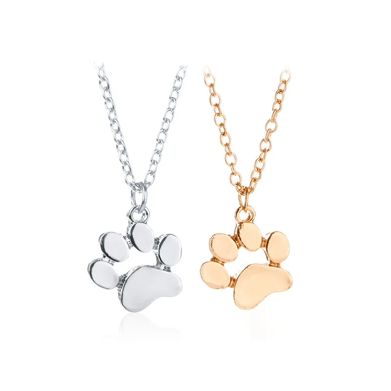 12pcs/lot NEW Fashion necklace gold silver rose gold tone Cute dog's paw pendant necklace Animal footprints charm necklace
12pcs/lot NEW Fashion necklace gold silver rose gold tone Cute dog's paw pendant necklace Animal footprints charm necklace