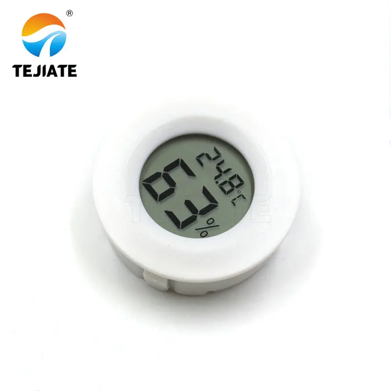 Round LCD Digital Thermometer Hygrometer sensor Temperature probe Humidity Meter Roundness
Round LCD Digital Thermometer Hygrometer sensor Temperature probe Humidity Meter Roundness
