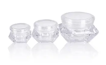 10Pcs/lot 5g 10g 15g Cosmetic Empty Jar Pot Eyeshadow Makeup Face Cream Lip Balm Container Box (Diamond)
10Pcs/lot 5g 10g 15g Cosmetic Empty Jar Pot Eyeshadow Makeup Face Cream Lip Balm Container Box (Diamond)