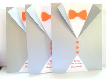 personalized Will you be my groomsman Best Man Usher Ring Bearer asking Proposal Cards wedding invitations invites Tuxedo cards
personalized Will you be my groomsman Best Man Usher Ring Bearer asking Proposal Cards wedding invitations invites Tuxedo cards