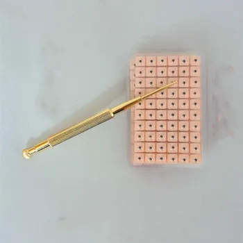 Ear Acupoint Detection Spring Microprobe Elastic Pen+600pcs Vaccaria Seeds/Magnetic Beads Ear Massage Auricular-paster
Ear Acupoint Detection Spring Microprobe Elastic Pen+600pcs Vaccaria Seeds/Magnetic Beads Ear Massage Auricular-paster