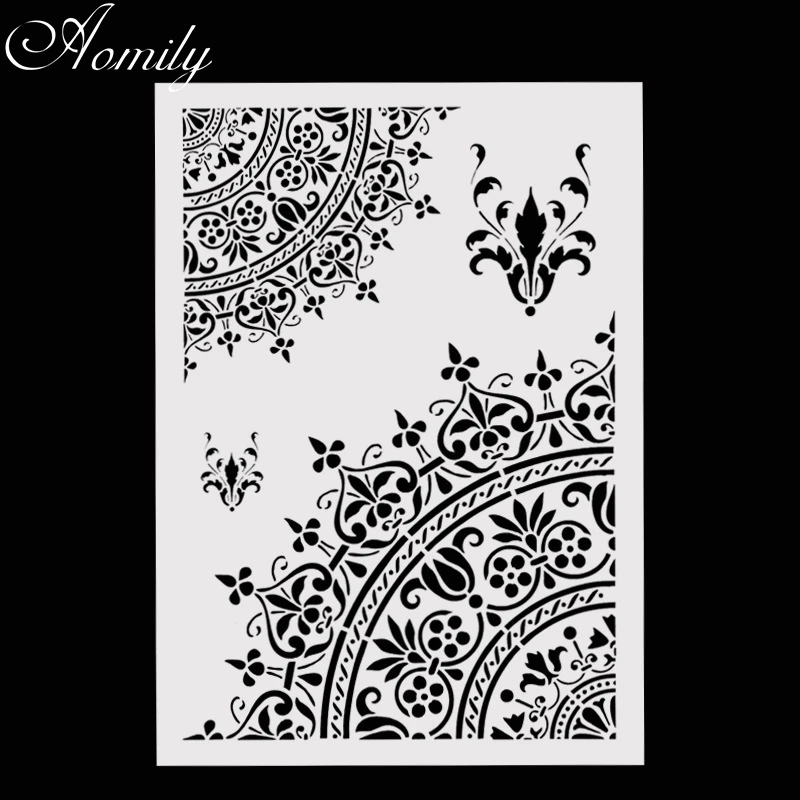 Aomily DIY Graffiti Cake Stencil Plastic Airbrush Painting Art Mold Cookies Fondant Molds DIY Cake Mousse Brim Decorating Tools 
Aomily DIY Graffiti Cake Stencil Plastic Airbrush Painting Art Mold Cookies Fondant Molds DIY Cake Mousse Brim Decorating Tools