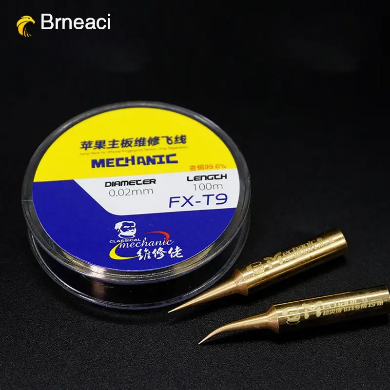 Brneaci Pure Copper Fly Line Soldering Tips The Iron Head 936 Welding Station Iron Tips For iPhone for Samsung Maintenance Wire
Brneaci Pure Copper Fly Line Soldering Tips The Iron Head 936 Welding Station Iron Tips For iPhone for Samsung Maintenance Wire