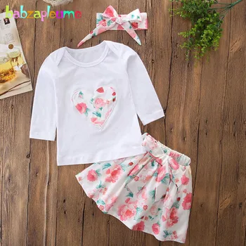 3PCS/1-5Years/Spring Autumn Children Clothing Sets For Kids Suit T-shirt+Skirt+Headband Baby Girls Outfit Toddler Clothes BC1084
3PCS/1-5Years/Spring Autumn Children Clothing Sets For Kids Suit T-shirt+Skirt+Headband Baby Girls Outfit Toddler Clothes BC1084