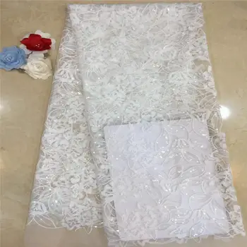 2019 New Arrival African Lace Fabrics High Quality White France Cord Lace Guipure Lace Fabric For Nigerian Sequins Lace 1186
2019 New Arrival African Lace Fabrics High Quality White France Cord Lace Guipure Lace Fabric For Nigerian Sequins Lace 1186