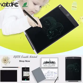 12" Portable Digital Smart LCD Writing Tablet Graphic Board Electronic Notepads Writer Kids Drawing Painting Pad School Supplies
12" Portable Digital Smart LCD Writing Tablet Graphic Board Electronic Notepads Writer Kids Drawing Painting Pad School Supplies