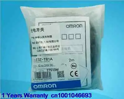 DHL/EUB 5pcs NEW Original for OMRON Photoelectric Switch E3Z-T81A 10-24VDC 15-18
DHL/EUB 5pcs NEW Original for OMRON Photoelectric Switch E3Z-T81A 10-24VDC 15-18