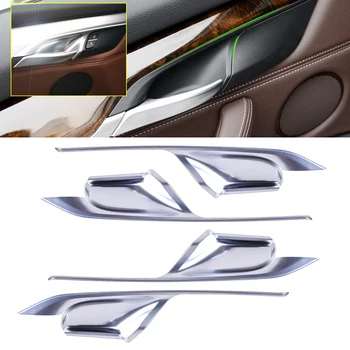 DWCX Car Styling Matt Chrome Plated Interior Door Handle Bowl Cover Trim Molding for BMW X5 F15 X6 F16 2014 2015 2016
DWCX Car Styling Matt Chrome Plated Interior Door Handle Bowl Cover Trim Molding for BMW X5 F15 X6 F16 2014 2015 2016