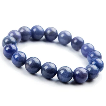 14mm Genuine Natural Tanzanite Blue Gemstone Bracelet Round Beads Stretch Woman Beads Man Crystal Party Fashion Bracelet AAAAA
14mm Genuine Natural Tanzanite Blue Gemstone Bracelet Round Beads Stretch Woman Beads Man Crystal Party Fashion Bracelet AAAAA