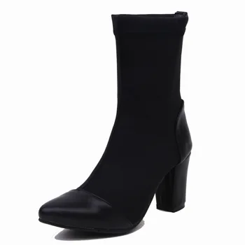 New wind fall 2018 thick with high with pointed boots in the 33-45 size code 181015
New wind fall 2018 thick with high with pointed boots in the 33-45 size code 181015