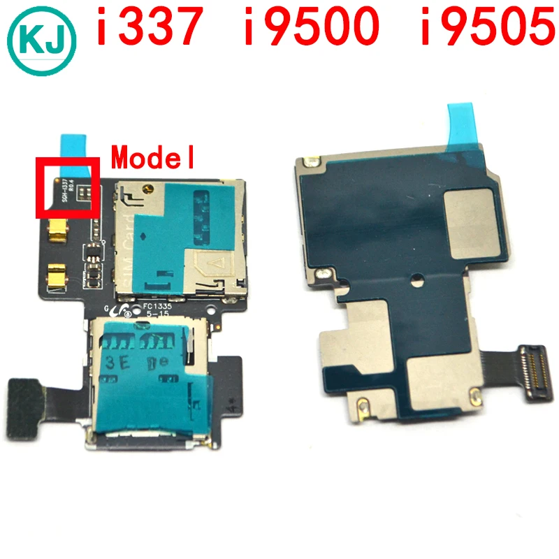 

Original Sim Card For Samsung Galaxy S4 i337 i9500 i9505 Micro SD SIM Card Tray Slot Holder Reader Flex Cable