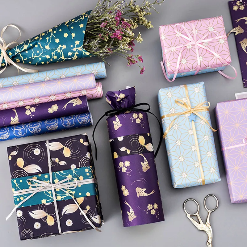 50*70cm 8pcs/lot Gift Wrapping Paper Handmade DIY Packaging Material Kraft Paper Bouquet Florist Supplies Gift Wrapping
50*70cm 8pcs/lot Gift Wrapping Paper Handmade DIY Packaging Material Kraft Paper Bouquet Florist Supplies Gift Wrapping