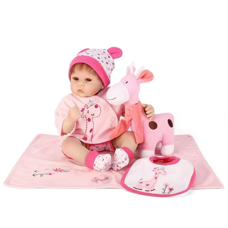 50cm NPK Cute Realistic Lifelike Simulation Reborn Doll Soft Silicone Artificial Kids Cloth Doll Toy Christmas Gifts
50cm NPK Cute Realistic Lifelike Simulation Reborn Doll Soft Silicone Artificial Kids Cloth Doll Toy Christmas Gifts