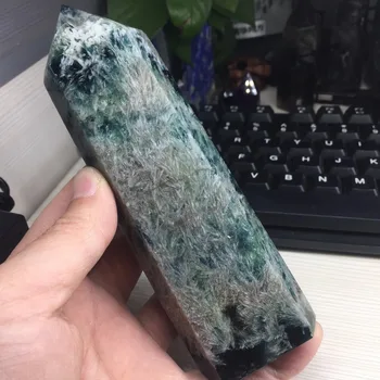 464g Natural Fluorite Crystal Colorful Striped Fluorite White Feather Fluorite Crystal Stone Point Healing Hexagonal Treatment
464g Natural Fluorite Crystal Colorful Striped Fluorite White Feather Fluorite Crystal Stone Point Healing Hexagonal Treatment