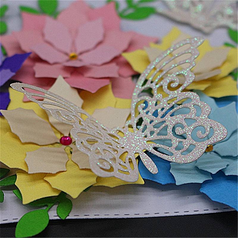 AZSG Hollow Butterflies Cutting Dies for Scrapbooking Photo Album Embossing DIY Paper Cards Making Decorative Stencil Craft
AZSG Hollow Butterflies Cutting Dies for Scrapbooking Photo Album Embossing DIY Paper Cards Making Decorative Stencil Craft