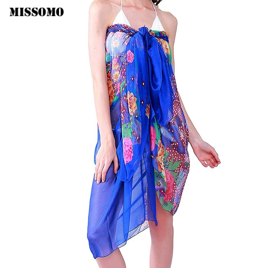 MISSOMO Summer Dress Women Bohemia Chiffon Swimwear Pareo Scarf Beach Cover Up Wrap Kaftan Sarong vestidos women dress sundress
MISSOMO Summer Dress Women Bohemia Chiffon Swimwear Pareo Scarf Beach Cover Up Wrap Kaftan Sarong vestidos women dress sundress