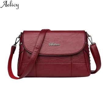 Aelicy Women Casual Single Shoulder Bag Crossbody Mommy Pack Cell Phone Pocket Satchels Pu Leather Solid Women Bag Hot Sales
Aelicy Women Casual Single Shoulder Bag Crossbody Mommy Pack Cell Phone Pocket Satchels Pu Leather Solid Women Bag Hot Sales