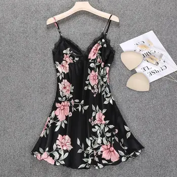 Sleep Lounge Nightgowns & Sleepshirt with Chest Pad Sleepwear Women Night Dress Sexy Ladie Nightwear Women Lingerie Indoor Dress
Sleep Lounge Nightgowns & Sleepshirt with Chest Pad Sleepwear Women Night Dress Sexy Ladie Nightwear Women Lingerie Indoor Dress