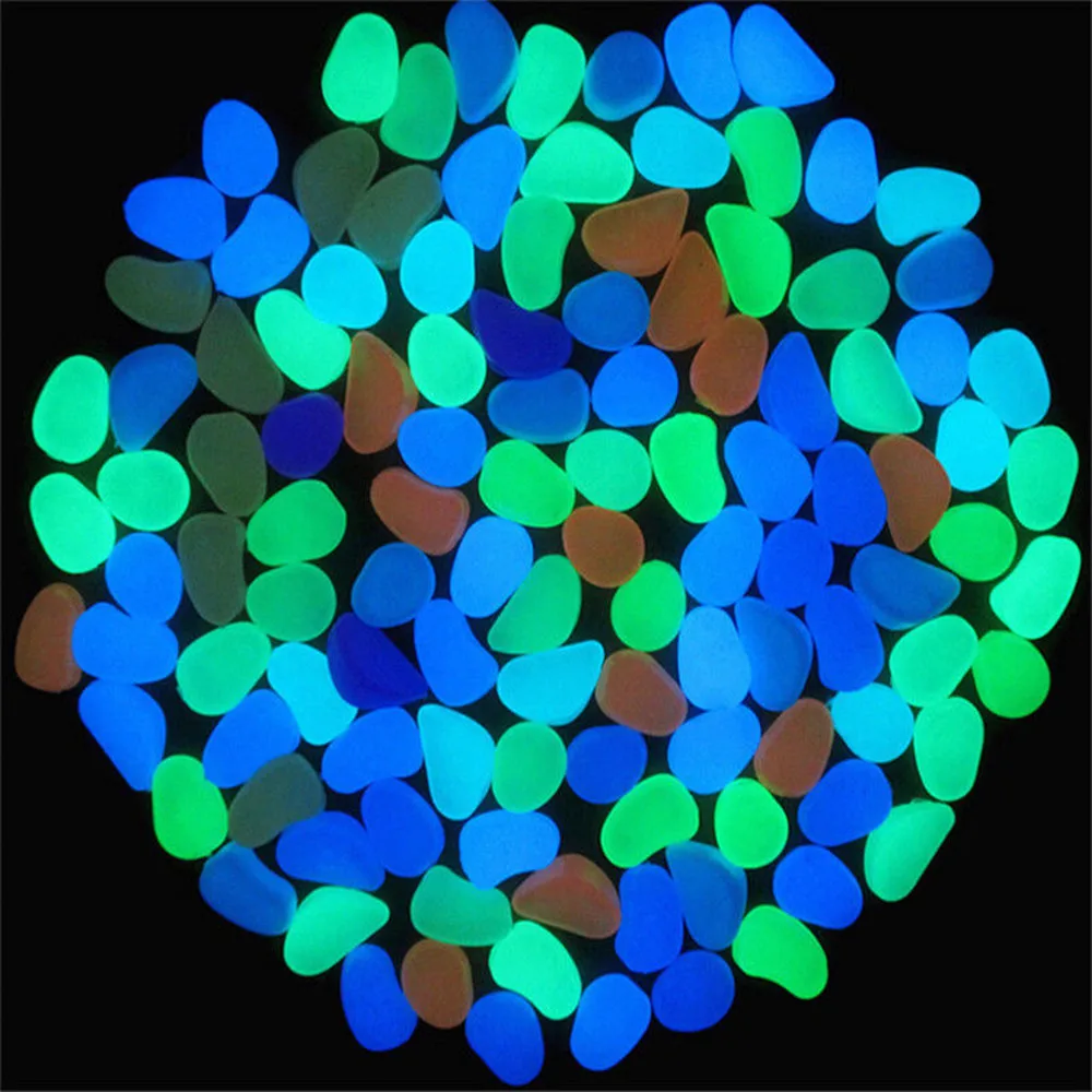 100Pcs Glow in the Dark Garden Pebbles Glow Stones Rocks for Walkways Garden Path Patio Lawn Garden Yard Decor Luminous stones
100Pcs Glow in the Dark Garden Pebbles Glow Stones Rocks for Walkways Garden Path Patio Lawn Garden Yard Decor Luminous stones