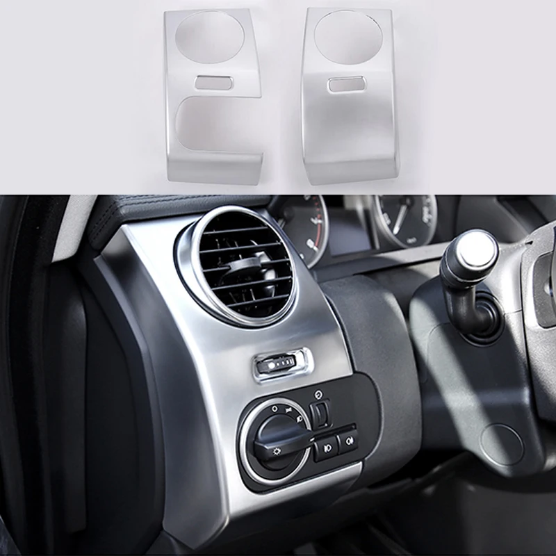 2pcs Chrome Front Side Air Outlet Vent Decorator Frame Panel Cover Trim For Land Rover LR4 2010 - 2016 car accessories interior
2pcs Chrome Front Side Air Outlet Vent Decorator Frame Panel Cover Trim For Land Rover LR4 2010 - 2016 car accessories interior