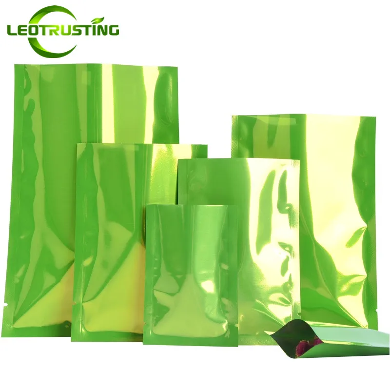 Leotrusting 100pcs Open Top Glossy Green Aluminum Foil Bag Herbal Medicine Powder Packaging Bag Green Heat Sealing Vacuum Bags
Leotrusting 100pcs Open Top Glossy Green Aluminum Foil Bag Herbal Medicine Powder Packaging Bag Green Heat Sealing Vacuum Bags