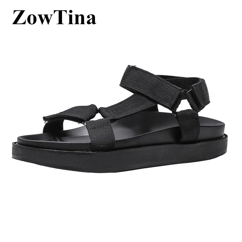 2019 New Design Women Black Flats Sandals Gladiator Casual Outside Beach Summer Shoes Woman Fashion Rome Platform Sandalias
2019 New Design Women Black Flats Sandals Gladiator Casual Outside Beach Summer Shoes Woman Fashion Rome Platform Sandalias