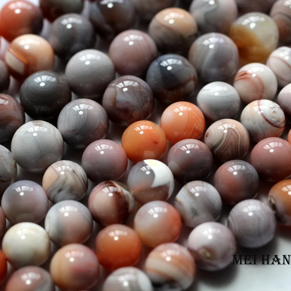 Meihan Free shipping natural 10mm 12mm Pink Botswana agatee loose beads for DIY jewelry semi-precious stone wholesale
Meihan Free shipping natural 10mm 12mm Pink Botswana agatee loose beads for DIY jewelry semi-precious stone wholesale