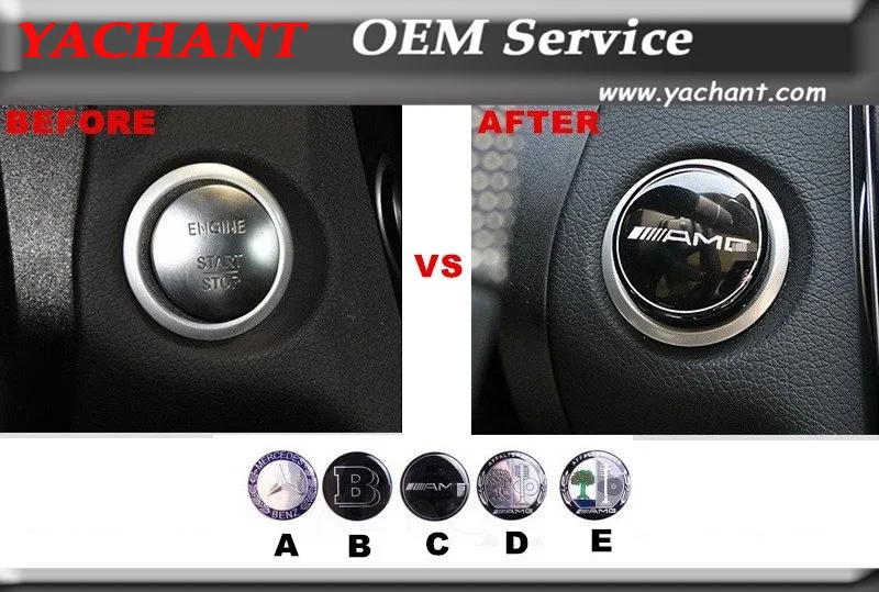 Free Shipping Five LOGOS Opt Start Stop Engine Fit For SLK SL CLS GLK ML GL GLA GLC GLK Class AMG Keyless Start Button Cover
Free Shipping Five LOGOS Opt Start Stop Engine Fit For SLK SL CLS GLK ML GL GLA GLC GLK Class AMG Keyless Start Button Cover