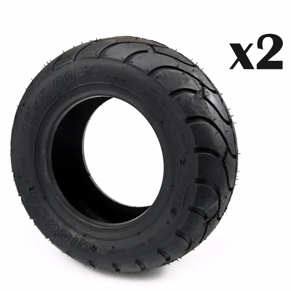 MYMOTOR 2pcs 13x5.00-6 Go Kart Tubeless Tire Tyre ATV QUAD Buggy Mower Golf Cart
MYMOTOR 2pcs 13x5.00-6 Go Kart Tubeless Tire Tyre ATV QUAD Buggy Mower Golf Cart