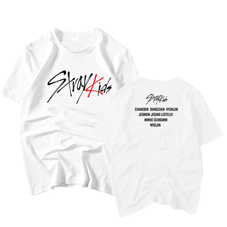 Summer style straykids all member name printing o neck short sleeve t shirt kpop fashion unisex loose t-shirt k-pop summer tee
Summer style straykids all member name printing o neck short sleeve t shirt kpop fashion unisex loose t-shirt k-pop summer tee