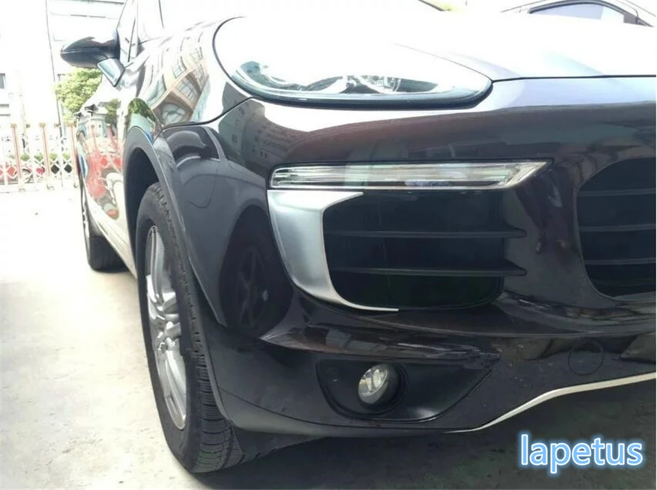 Qigh Quality ! For Porsche Cayenne 2015 Front Fog Light Lamp Eyelid Cover Trim 2 Pcs / Set
Qigh Quality ! For Porsche Cayenne 2015 Front Fog Light Lamp Eyelid Cover Trim 2 Pcs / Set