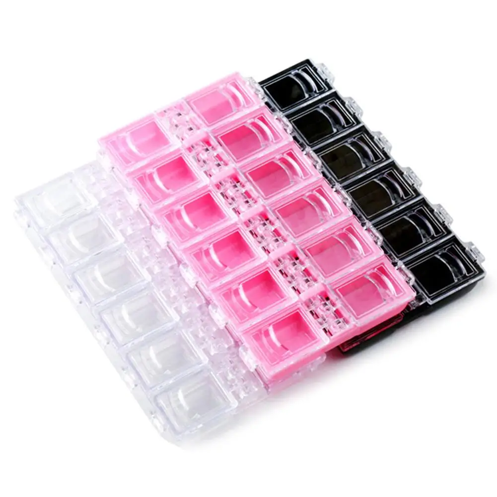 12 Grids Clear Plastic Empty Nail Art Tips Beads Decor Jewelry Storage Box Holder Organizer Container Case 
12 Grids Clear Plastic Empty Nail Art Tips Beads Decor Jewelry Storage Box Holder Organizer Container Case