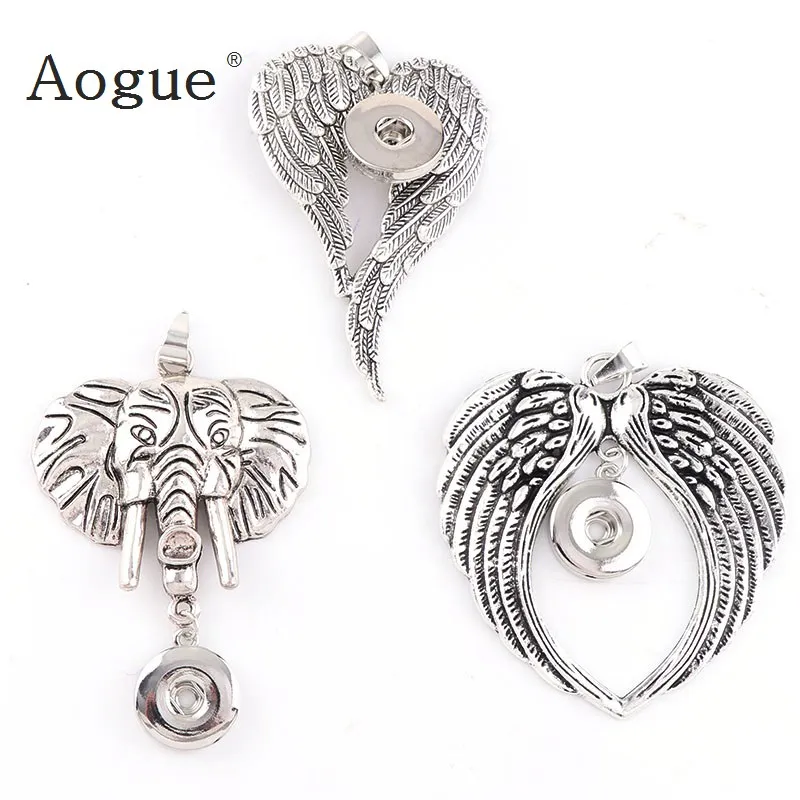 Trendy Factory 18mm Snap Buttons Vintage Elephant&Wing Heart Snaps Button Metal Pendant DIYan Necklace Jewelry Charm
Trendy Factory 18mm Snap Buttons Vintage Elephant&Wing Heart Snaps Button Metal Pendant DIYan Necklace Jewelry Charm