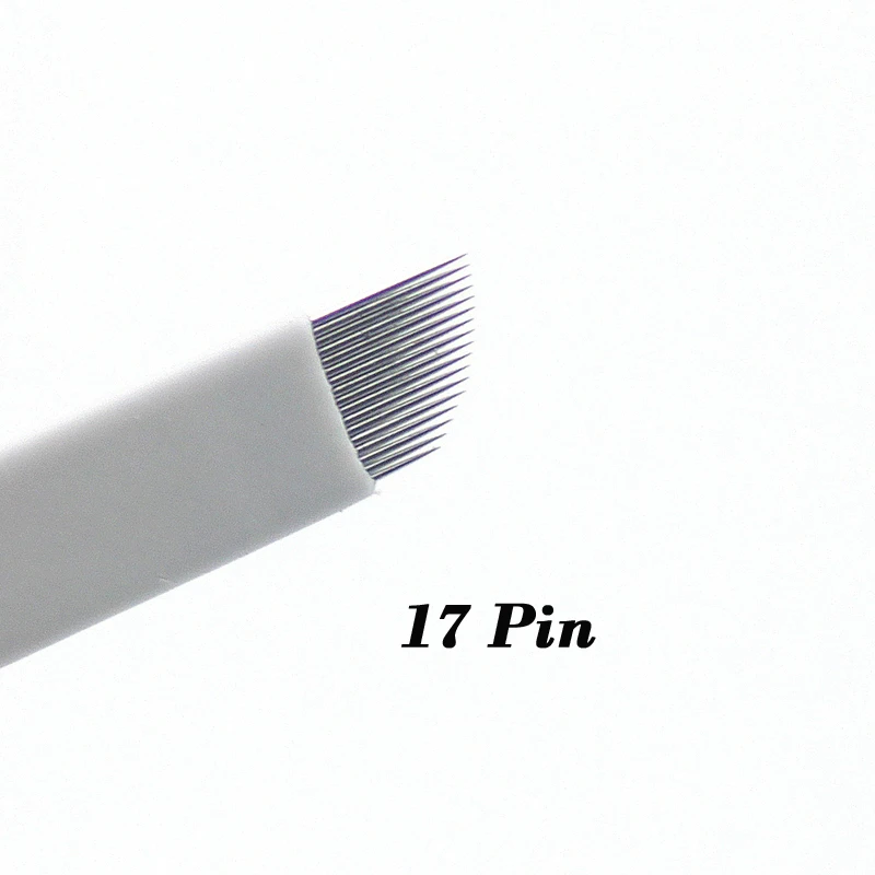 100pcs 17 pin eyebrows microblading needles blades cosmetic eyebrow 3d needle shaping permanent makeup
100pcs 17 pin eyebrows microblading needles blades cosmetic eyebrow 3d needle shaping permanent makeup