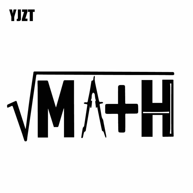YJZT 16CM*6.7CM Math Radical Sign Mathematics Poster Vinly Decal Car Sticker Black/Silver C27-0342
YJZT 16CM*6.7CM Math Radical Sign Mathematics Poster Vinly Decal Car Sticker Black/Silver C27-0342