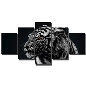 Artryst In the dark Danger White tiger HD canvas print wall art decoration painting unique picture for living room decor WY364
Artryst In the dark Danger White tiger HD canvas print wall art decoration painting unique picture for living room decor WY364