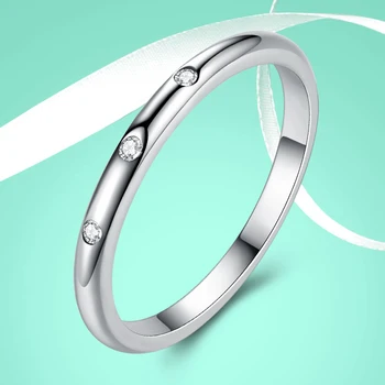 FOREWE Genuine 925 Sterling Silver Ring with Clear CZ Wedding Female Finger Ring for Women Fashion Accessories Jewelry
FOREWE Genuine 925 Sterling Silver Ring with Clear CZ Wedding Female Finger Ring for Women Fashion Accessories Jewelry