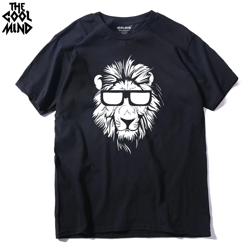 COOLMIND LI0211 cotton short sleeve animal lion printed men T shirt casual o-neck knitted mens T-shirt men's tops tee shirts
COOLMIND LI0211 cotton short sleeve animal lion printed men T shirt casual o-neck knitted mens T-shirt men's tops tee shirts