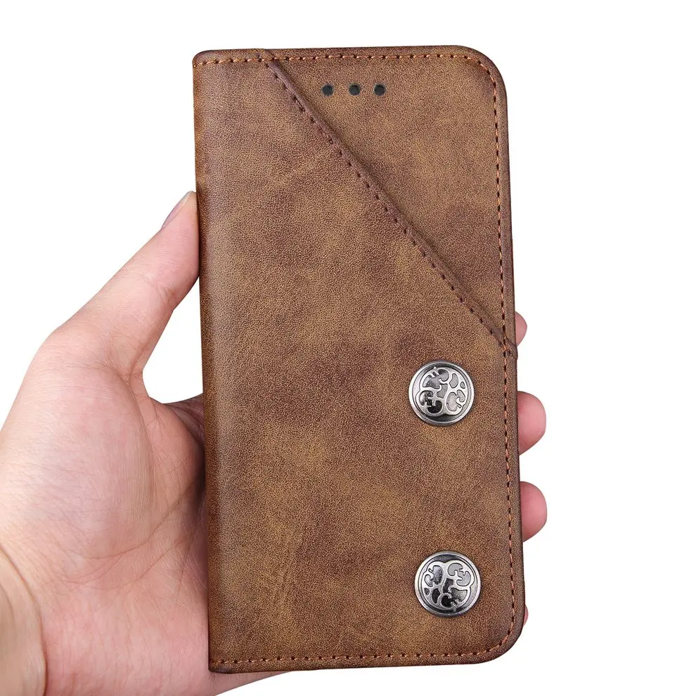 Bronw Vintage PU Leather Protective Case With Stand and Card Slot Organizer Shockproof Vintage Phone Cover For Samsung Galaxy S8
Bronw Vintage PU Leather Protective Case With Stand and Card Slot Organizer Shockproof Vintage Phone Cover For Samsung Galaxy S8