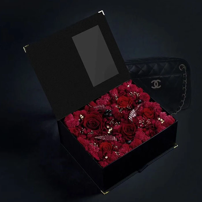1PC 24*20*11cmFlower Packing Box Tanabata Square Flower Box Flower Box Valentine's Day Flower Box Gift Box Love Book Box
1PC 24*20*11cmFlower Packing Box Tanabata Square Flower Box Flower Box Valentine's Day Flower Box Gift Box Love Book Box