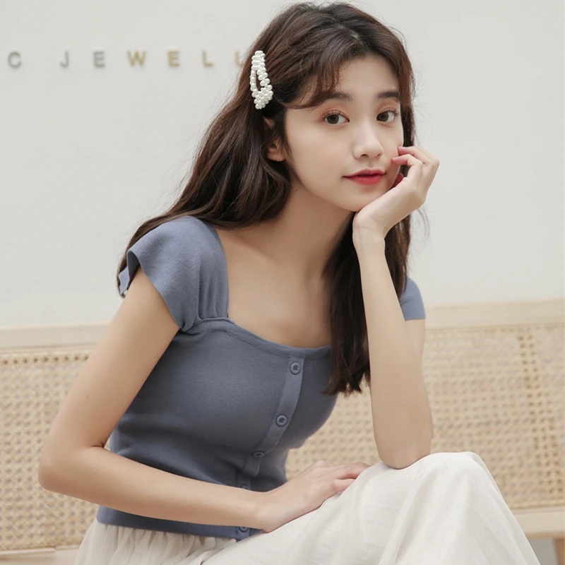 tshirt ulzzang harajuku kawaii clothes 2019 summer top korean style fashion sweet button friends knit vintage t shirt women
tshirt ulzzang harajuku kawaii clothes 2019 summer top korean style fashion sweet button friends knit vintage t shirt women