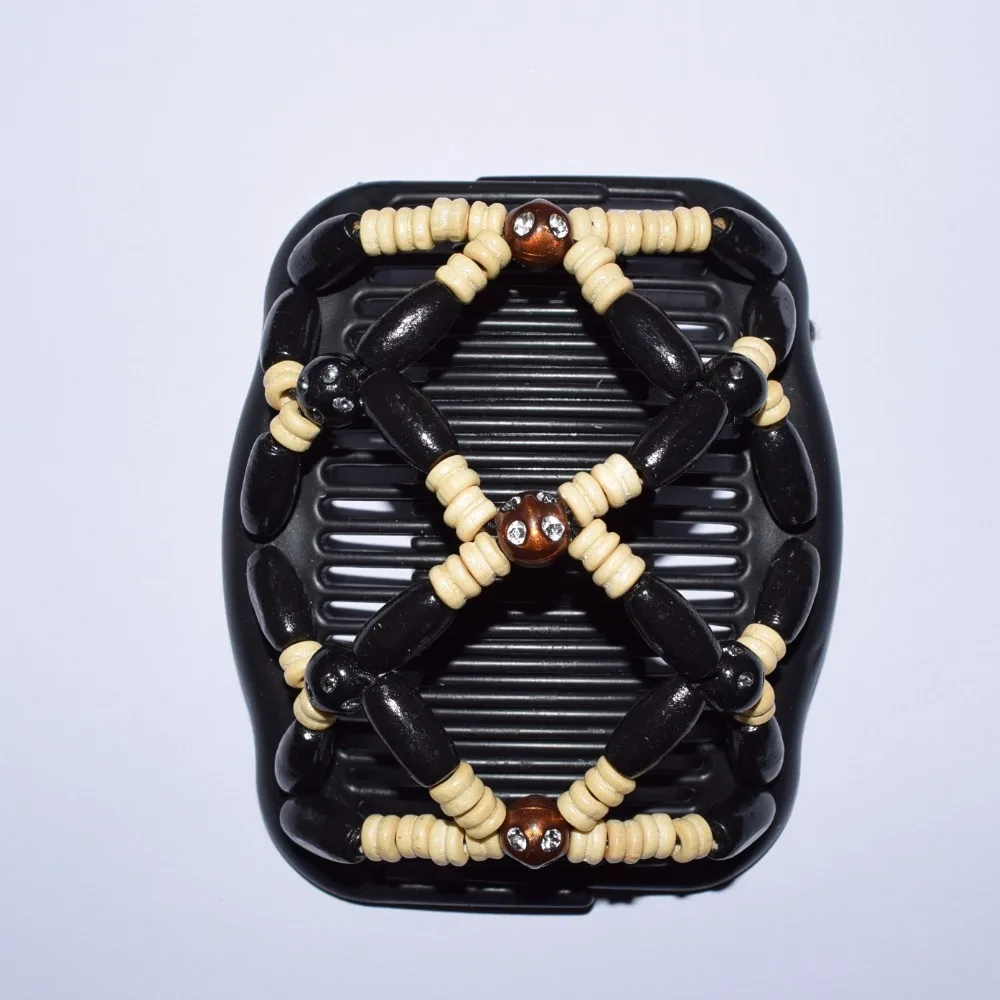 Wholesale Stretchy Beaded Double Magic Hair Combs Clip double hair combs hairpins hair accessories Free shipping 20 pcs/lot
Wholesale Stretchy Beaded Double Magic Hair Combs Clip double hair combs hairpins hair accessories Free shipping 20 pcs/lot