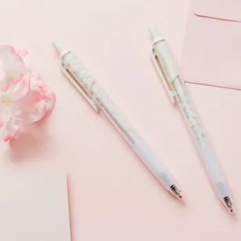 12PCS/lot Press Neutral Pen 0.38mm Black Full Needle Tube Pen Cherry Blossom Series Signature Pen Gel Pens
12PCS/lot Press Neutral Pen 0.38mm Black Full Needle Tube Pen Cherry Blossom Series Signature Pen Gel Pens