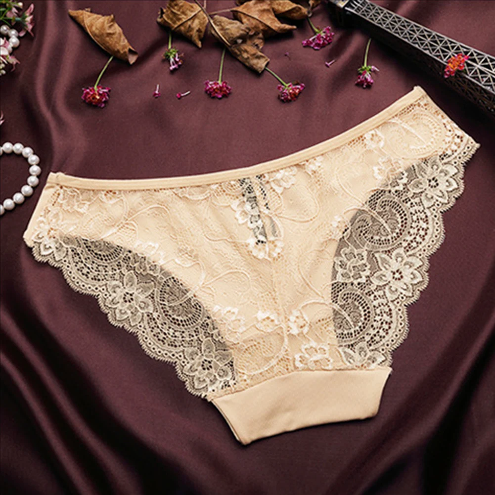 Women's Sexy Lace Panties Seamless Cotton Breathable Panty Hollow Briefs Plus Size Girl Brand Underwear Hot sale! l
Women's Sexy Lace Panties Seamless Cotton Breathable Panty Hollow Briefs Plus Size Girl Brand Underwear Hot sale! l